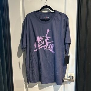 Nike Jordan purple XXL t shirt nwt